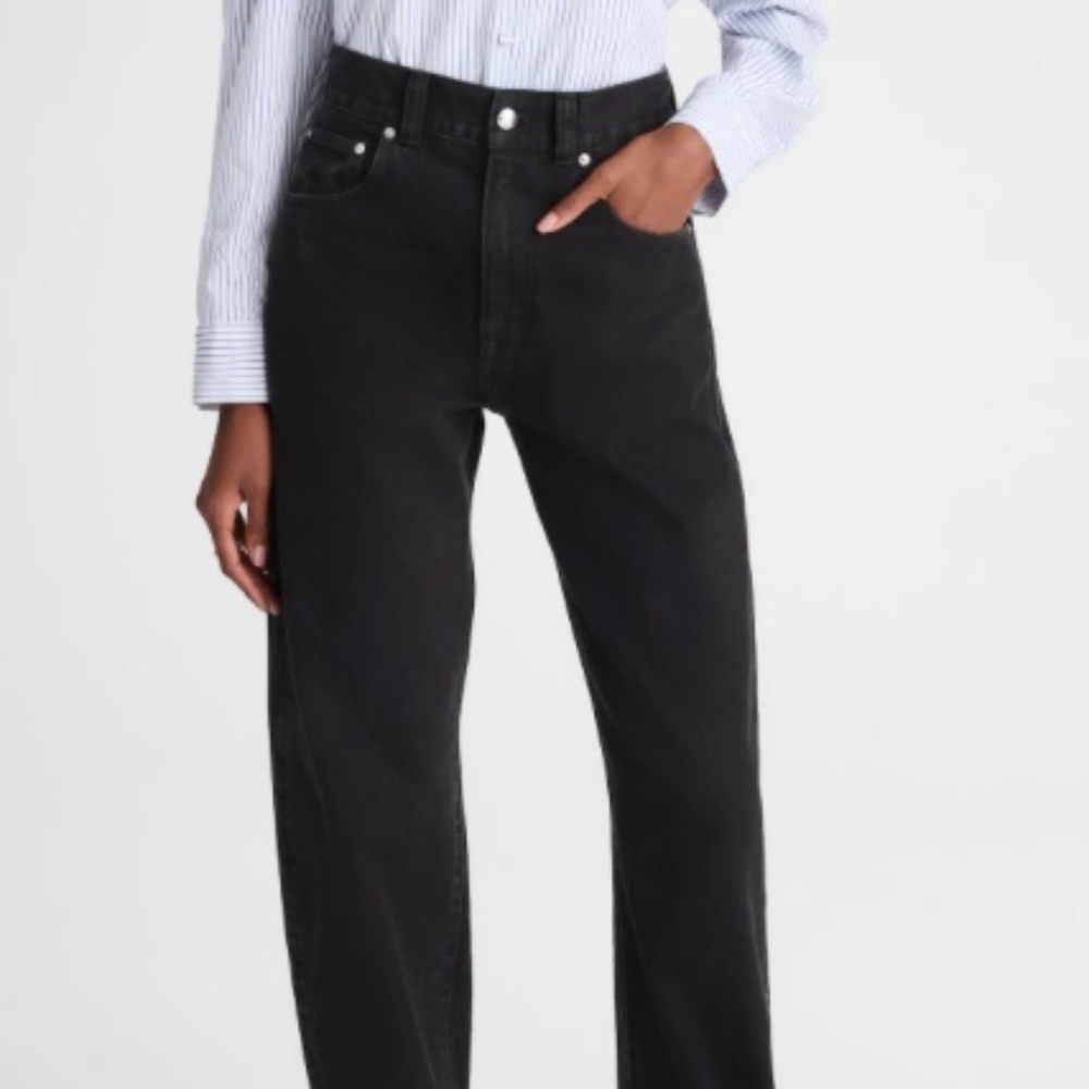 Madewell Black Balloon Jeans